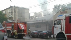 Новости Происшествия - В Казани произошел пожар в торговом комплексе на проспекте Ямашева