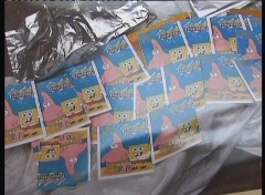 Новости  - В Казани изъята крупная партия наркотических «марок» с героями мультфильма «Губка Боб»