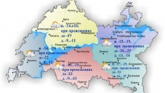 31 декабря по Татарстану ожидается слабый снег