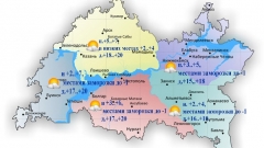 Сегодня по Татарстану ожидается до +15..+20˚