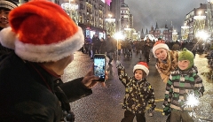 Более 8 млн россиян приняли участие в новогодних гуляниях