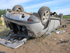 Новости  - В РТ автоледи перевернулась на «Рено Дастер», погиб ребенок