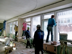 Новости  - Ремонт горевшей челнинской школы завершен