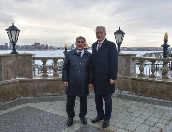 Новости  - Минниханов пригласил саксонские компании в «Иннополис» и «Алабугу»