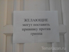 Новости  - В Казани 22 человека заболели гриппом, в том числе 8 беременных и 11 детей