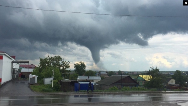 Новости  - Как прогнозы синоптиков не оправдались: разрушительный смерч прошелся по Татарстану