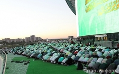 Новости  - II Республиканский ифтар: 3 тысячи верующих и тонна плова