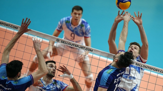 Волейбольный клуб «Зенит» обыграл команду «Газпром-Югра»