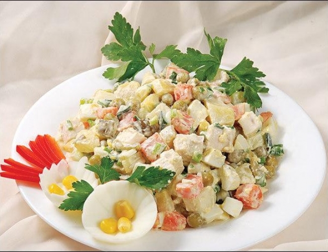 Татарстан вошёл в ТОП-3 регионов с самым дешёвым салатом «Оливье»