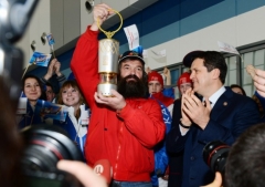 Новости  - Огонь Универсиады прилетел в Россию