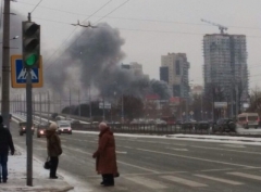 Новости  - Пожарные спасли от огня Приволжский рынок Казани