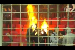 Новости  - Фанатам «Рубина» грозит до 3 лет за пожар на «Казань Арене»