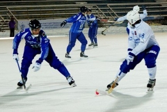 Новости  - Хоккей с мячом: казанское «Динамо» было разгромлено столичным