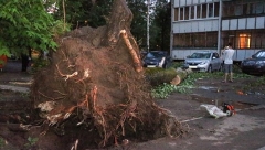 Новости  - В Казани всю ночь ликвидировали последствия ливня