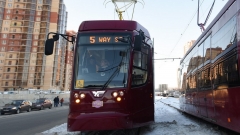 Количество трамваев на маршрутах №5 и №5а в Казани увеличится